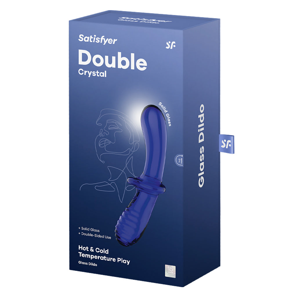 Crystal Glass Double Dildo